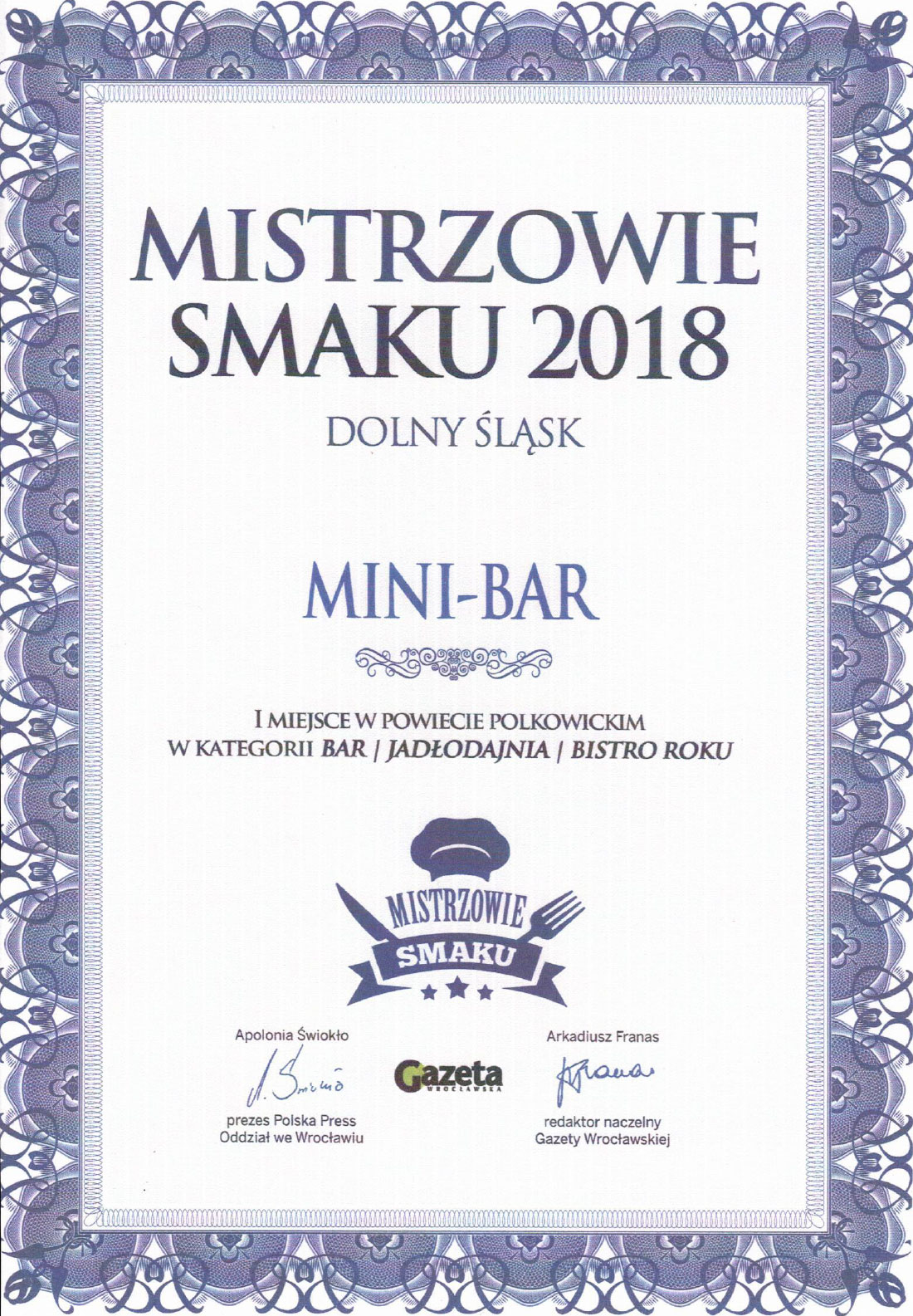 mistrzowie smaku