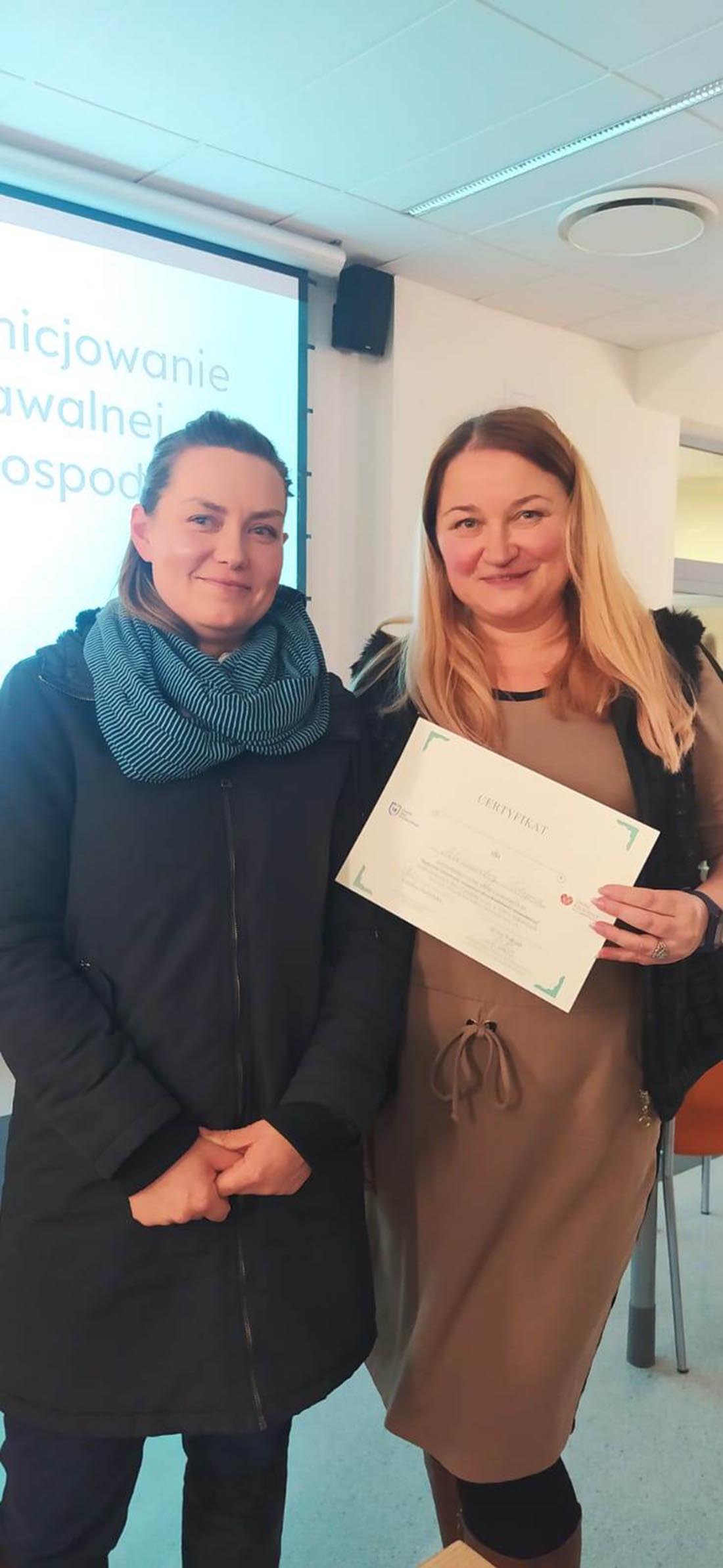 UDZIAŁ W WARSZTATACH PRZEDSIĘBIORCZOŚCI