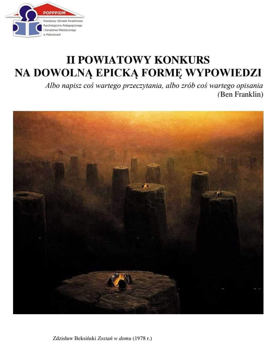 II POWIATOWY KONKURS NA DOWOLNĄ EPICKĄ FORMĘ WYPOWIEDZI - NOWE TERMINY