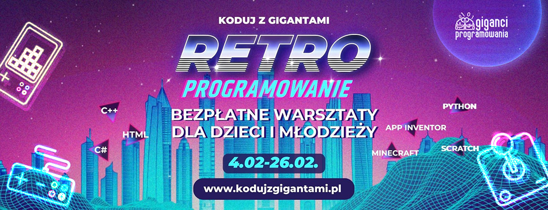 KODUJ Z GIGANTAMI. RETROPROGRAMOWANIE