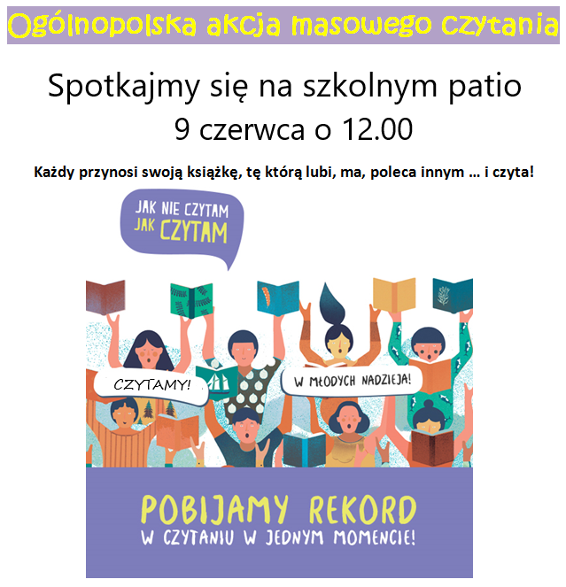 JAK NIE CZYTAM, JAK CZYTAM