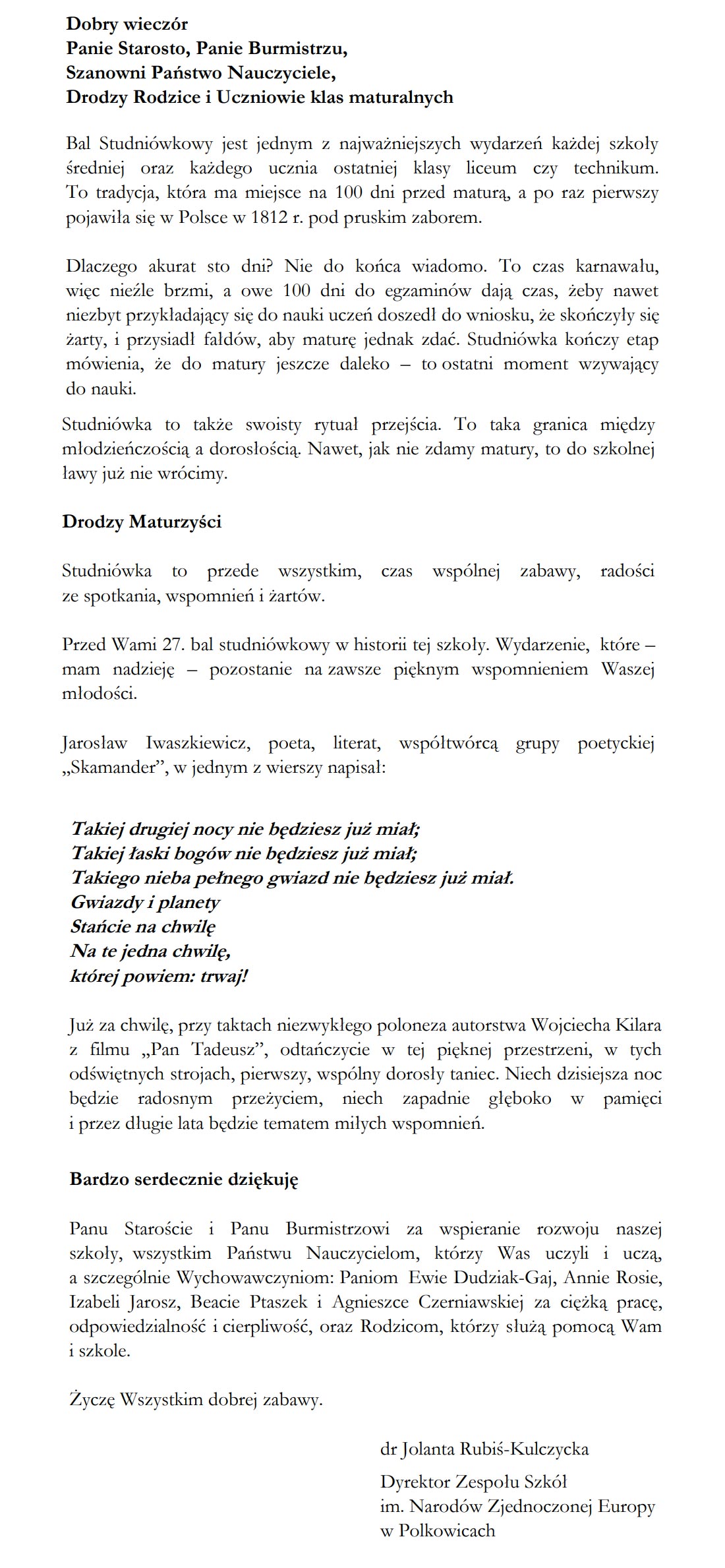 NIC DWA RAZY SIĘ NIE ZDARZA...