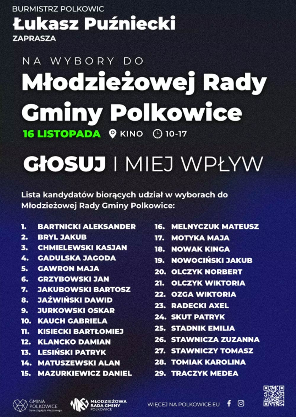 GŁOSUJ(MY) NA NASZYCH!