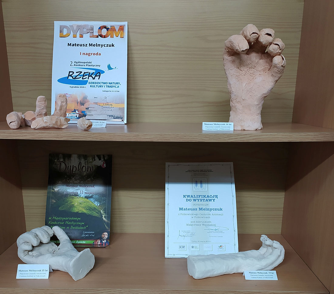 WYSTAWA PRAC CERAMICZNYCH MATEUSZA MELNYCZUKA