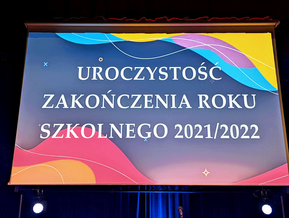 ZAKOŃCZENIE ROKU SZKOLNEGO