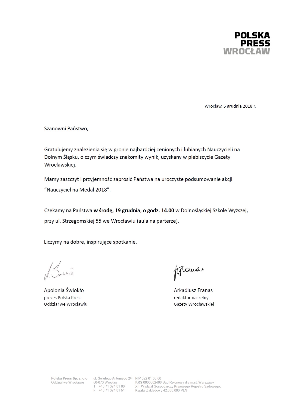 Zaproszenie