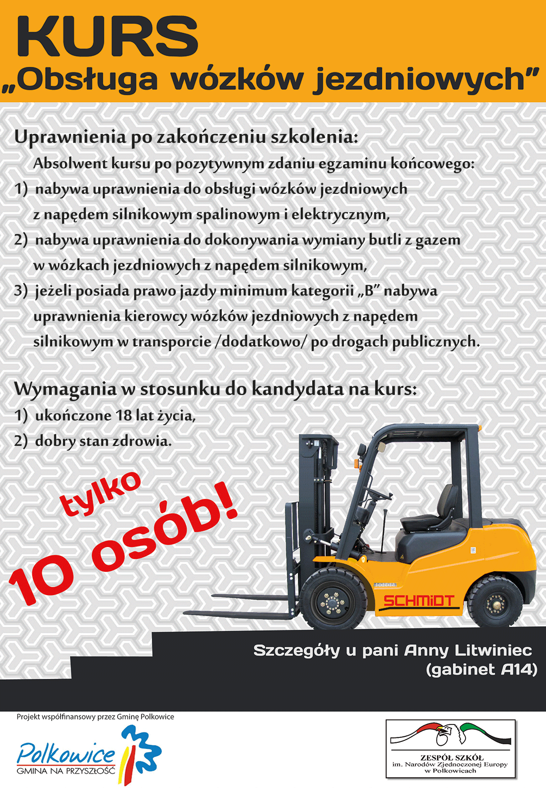 plakat wozki