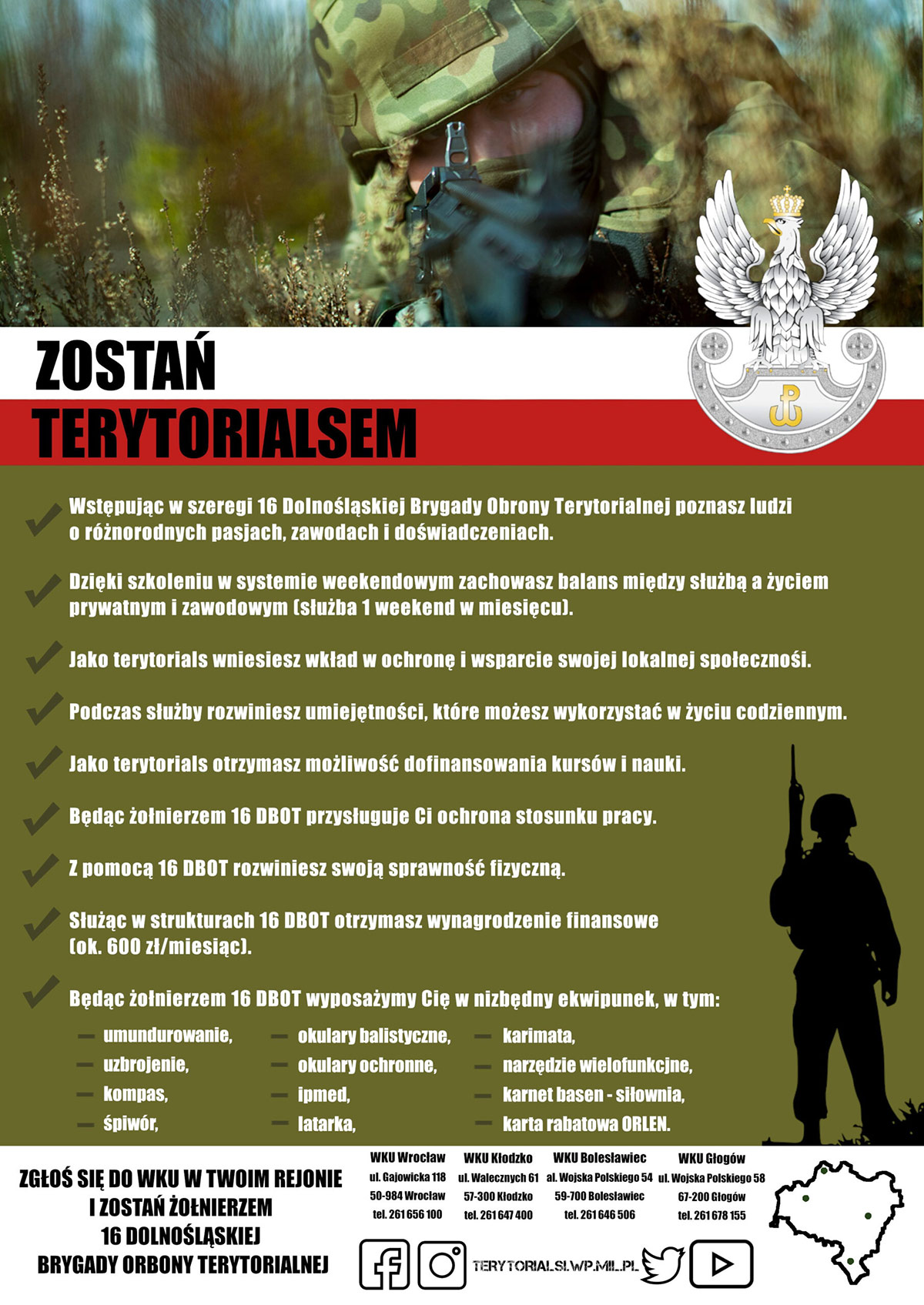 WOJSKA OBRONY TERYTORIALNEJ CZEKAJĄ