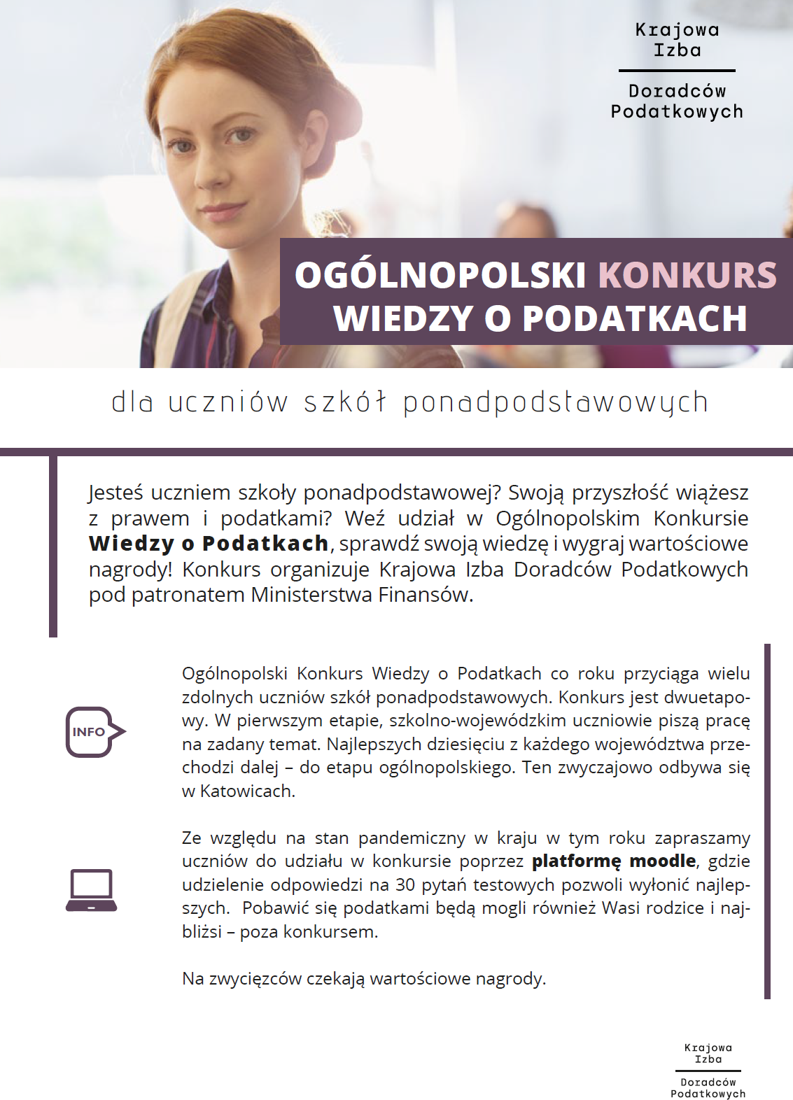 OGÓLNOPOLSKI KONKURS WIEDZY O PODATKACH