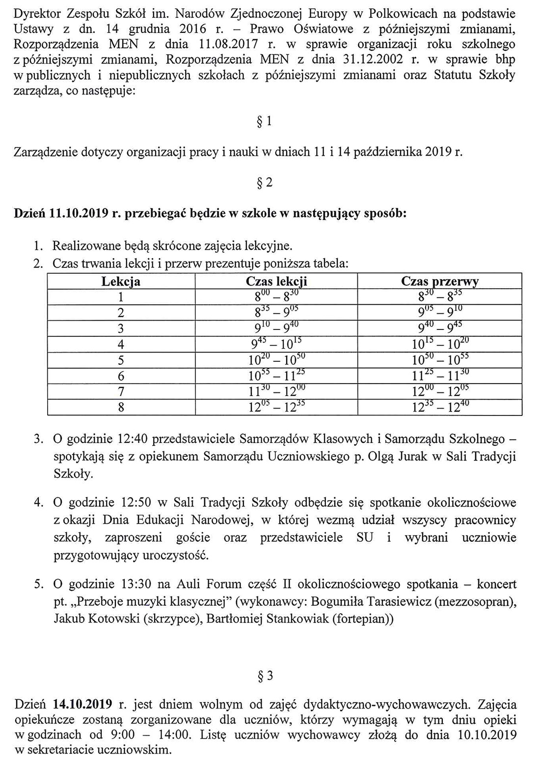 Zarządzenie