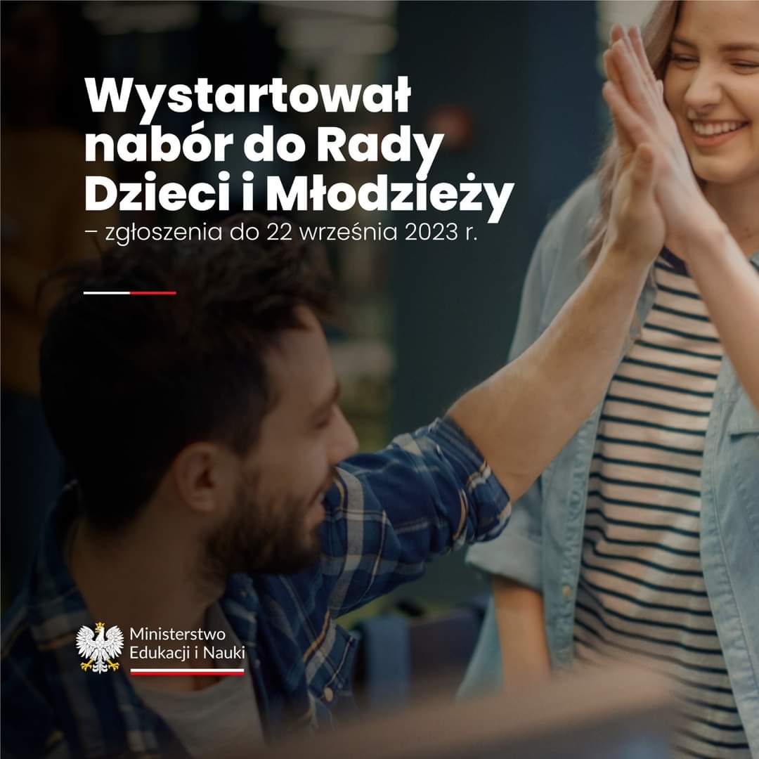 NABÓR DO RADY DZIECI I MŁODZIEŻY