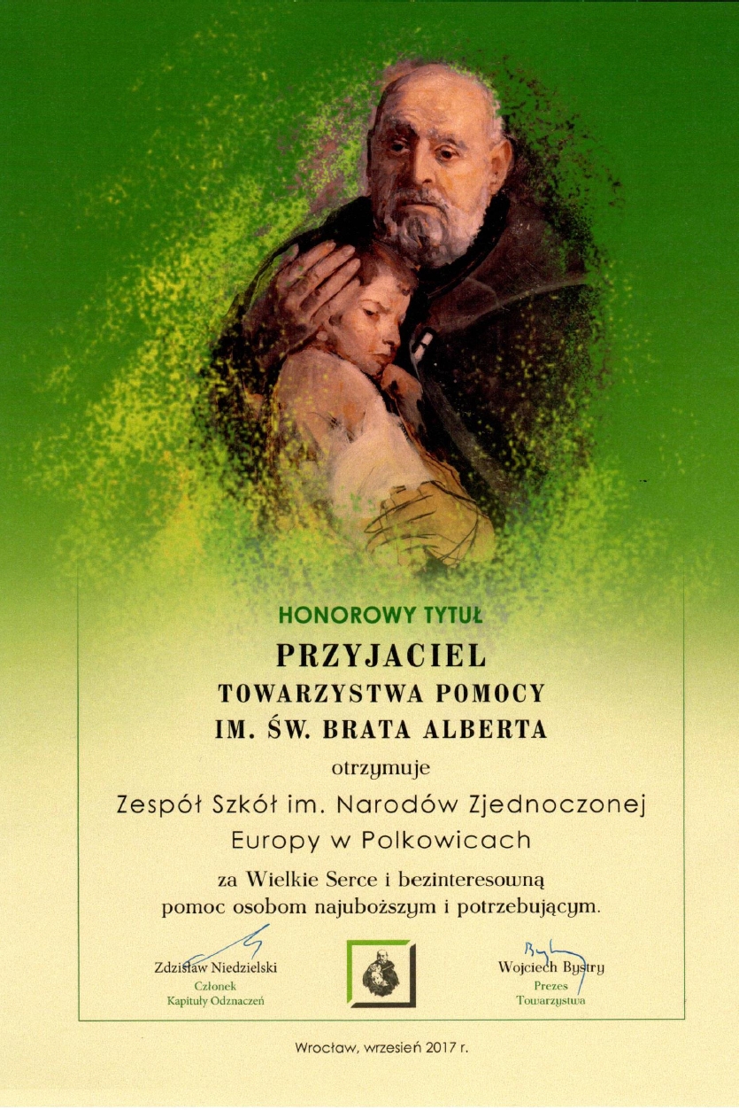 ZS Honorowy tytuł