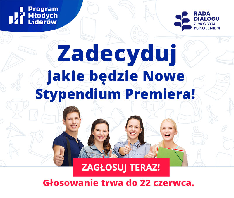 ADECYDUJ JAKIE BĘDZIE NOWE STYPENDIUM PREMIERA