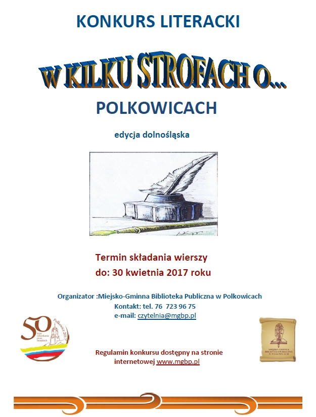 w kilku strofach o